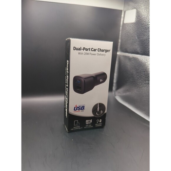 Dual USB 32W Car Charger - Picture 1 of 4